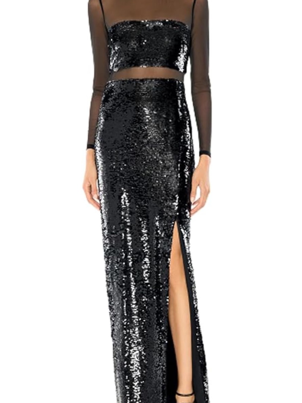 Likely Black Sequin Andie Gown
